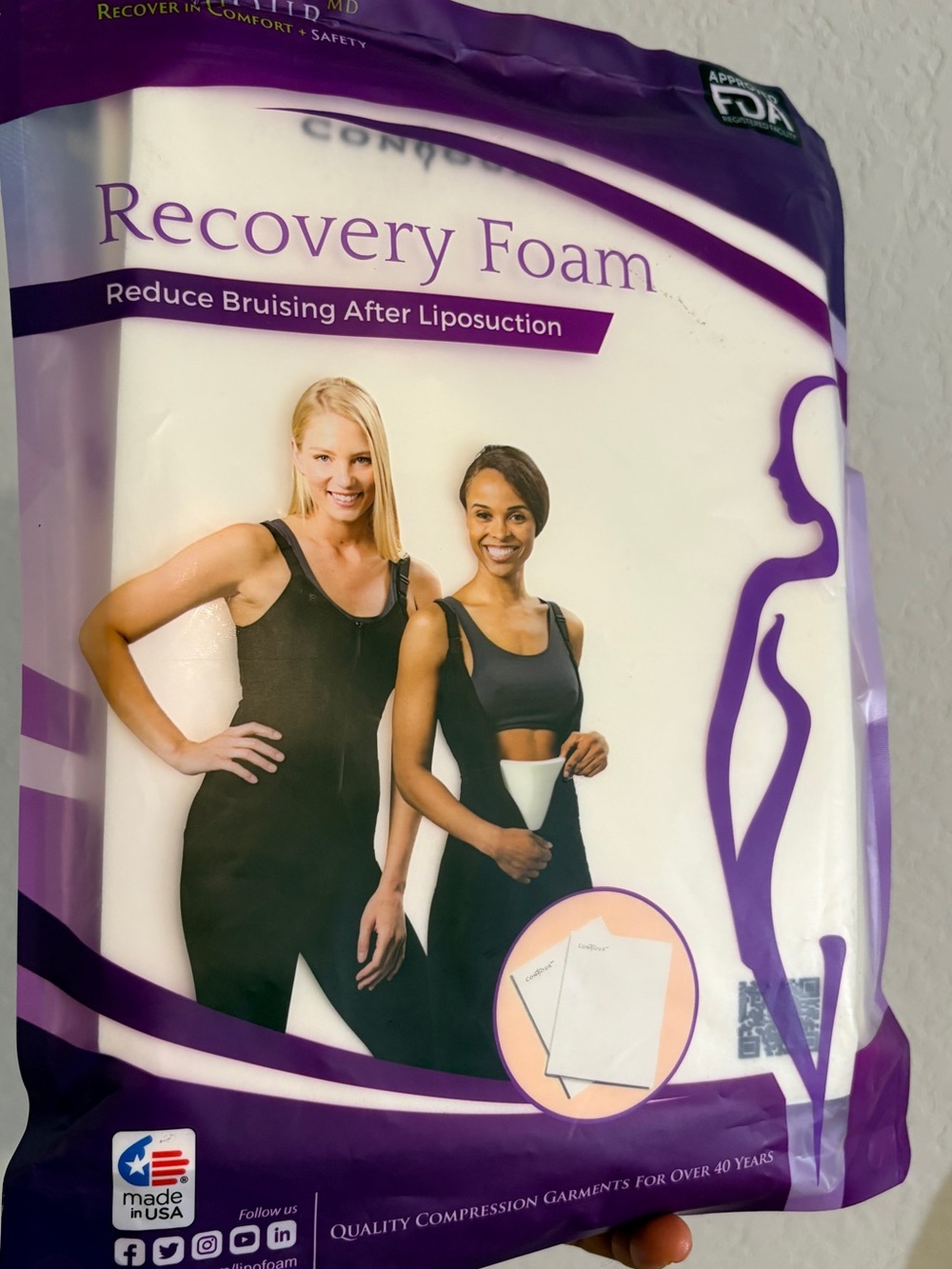 Post-op liposuction Recovery Foam
